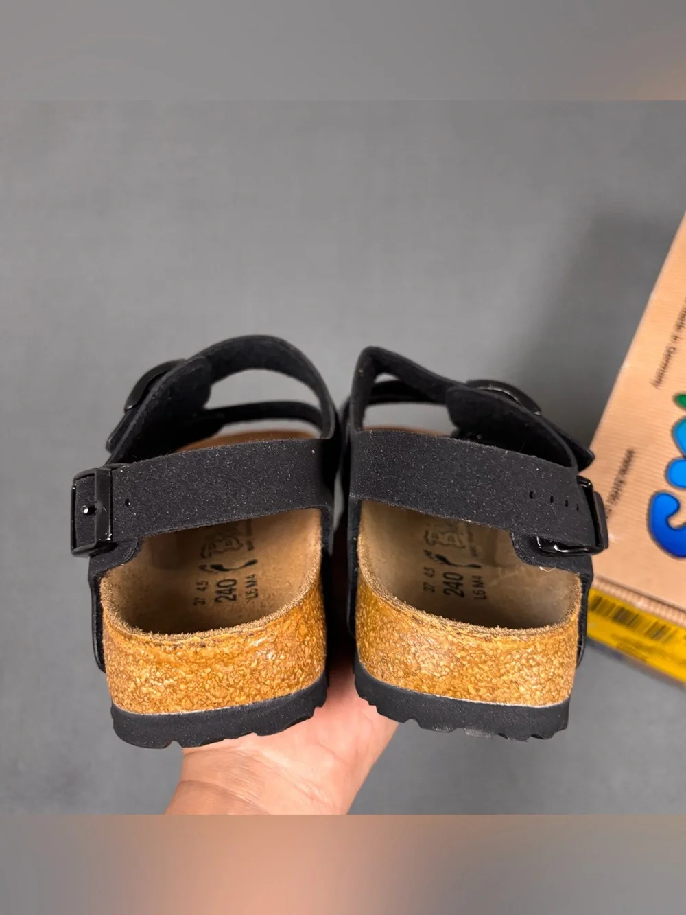 Birki's Triple Strap Comfort Sandals with Backstrap EU 37